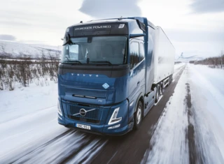 Volvo FH Aero op waterstof