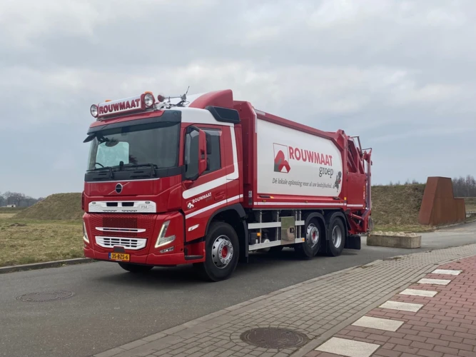 Rouwmaat Vuilniswagen